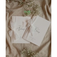 Vows card 17 - his vow her vow card with wedding promise|Wedding Vows |SHI1990