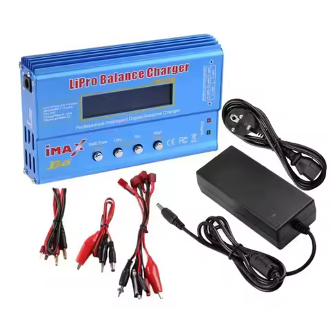 iMAX B6 80W Battery Charger Lipo NiMh Li-ion Ni-Cd Digital RC IMAX B6AC Lipro Balance Charger Discha