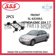 HONDA CIVIC S5A 1.7 FRONT ABSORBER LINK / STABILIZER LINK RH & LH BRAND 555 (SL-6335R/L)