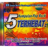 CD Lagu 5 Kumpulan Pop Rock Terhebat II - 20 Lagu Rock Terunggul Dalam 1 Album (2 Disc)