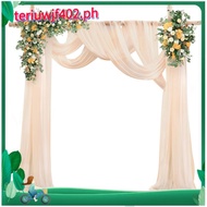 For Wedding Arch Draping Fabric 29.5 Inch X By 26.25 Feet Champagne Color for Wedding Ceremony Sheer