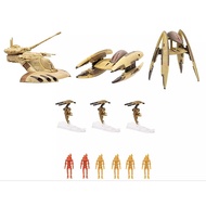 (S) STAR WARS MICRO GALAXY SQUADRON BATTLE DROID BATTLE PACK AAT BATTLE TANK VULTURE DROID STAP
