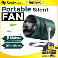 REMAX F5 Mini fan Cool Pro Desktop Fan Portable Fan Battery USB Rechargeable Adjustable Mini Fan