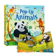 Usborne หนังสือ Pop Up Animals Board Book 3D Flip Books English Story Book Bedtime Reading Book for Kids Toddler Children Book หนังสือป๊อปอัพ สามมิติ นิทานภาษาอังกฤษ หนังสือเด็ก บอร์ดบุ๊ค ภาพสามมิติ เสริมพัฒนาการเด็ก ของเล่นมอนเตสซอร