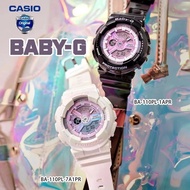 Original 100% genuine Baby-G women's watch BA-110 pink resin strap waterproof sports Multi functiona