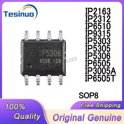 10/PCS New Original IP2163 IP2312 IP6510 IP9315 IP5303 IP5305 IP5306 IP6505 IP3005A IP6505T SOP8 chi
