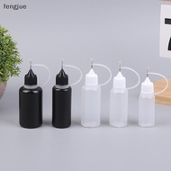 fengjue DIY Quilling Tool Empty Needle Tip Glue Bottle With  Cap Liquid Dropper Containers With Sili