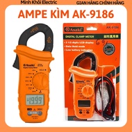 Asaki AK-9186 clamp meter, Asaki electronic clamp amp, multi-function current clamp meter, Asaki cla