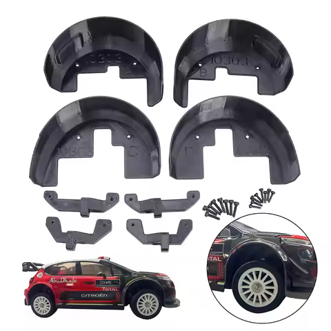 MJX10303 Simulation Front Rear Fenders Fender Lining For Mjx 10303 Hyper Go 1/10 High Speed Drift RC