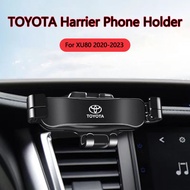 Toyota Car Mobile Phone Holder for Harrier XU80 Phone Holder Air Vent Navigation Stand Harrier Acces