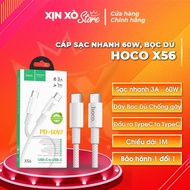 HOCO X56 PD 60W Type-C to Type-C 3A fast charging cable for many mobile data transmission devices