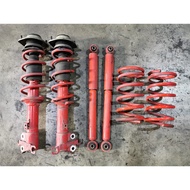 Absorber DRS Sport Front &amp; Rear Perodua Kancil L2 L5 L6 Suspension Coil Spring Absorber Depan Belakang Ori Japan Used