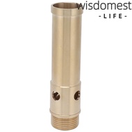 WISDOMEST Fountain Nozzle, Brass Male Thread Fountain Sprinkler, Durable G1.5 Inch DN40 Easy To Inst