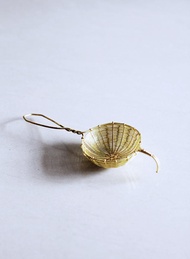 PURE BRASS HANDWOVEN TEA & COFFEE STRAINER