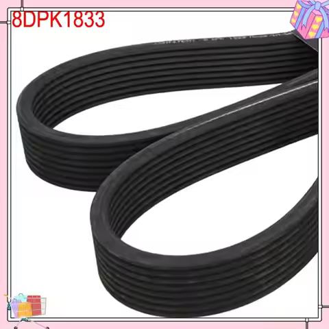 A77T-11287628279 11287586901 Engine Belt For BMW 7 Series F01 740I 3.0L L6 2011-2012