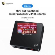 DKgk迷你主機j4125微型電腦win10辦公家用遊戲4k客廳便攜pc