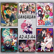 Dandadan - Anime Poster A2 A3 A4 - Wall Sticker | Takakura Ken | Ayase Momo | Okarun