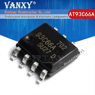 10PCS AT93C66A SOP-8 93C66A SOP 93C66 SOP8 AT93C66 AT93C66A-10SU-2.7 EEPROM 2.5 V to 5.5 V 4K
