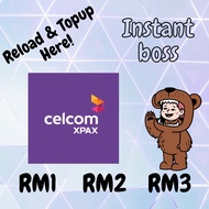 Celcom Topup Reload Celcom RM1-2 Prepaid Murah Instant🔥