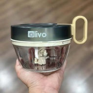 OLIVO Mini Multifunctional Food Grinder - Grind Garlic and Chili, Grind Meat,...