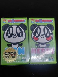 ​【2003年絕版/全新未拆封】BE@RBRICK 100% KEN & MERRY 熊貓一對套裝 (連原裝縮膜/雷射貼)
