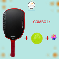 Vơt Pickleball Agasri Pro GEN 4 16mm hàng xuất khẩu không NFC Full trợ lực