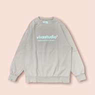 THRIFT CREWNECK VIVASTUDIO ORIGINAL (BABYPINK)