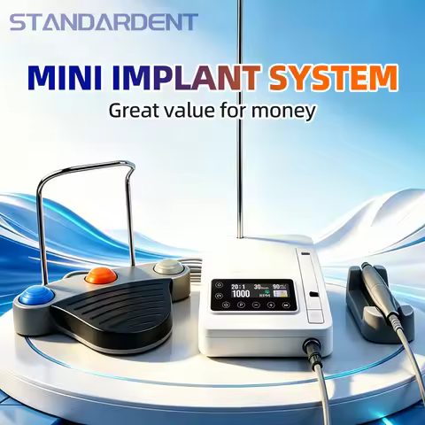 Dental Implant Surgical System Brushless Motor 20:1 Contra Angle Handpiece 5-60N.CM Torque Professio