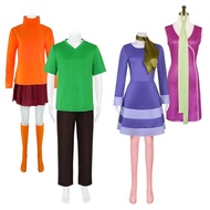 ZST Scooby Dog Velma Cos Costume Xia Qi Role-Playing Daphne Cosplay Skirt