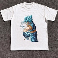 220g Heavyweight Pure Cotton, Super Saiyan God Blue Goku T - Shirt