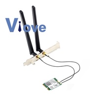 1730Mbps Dual Band Wireless AC 9560 Desktop Kit Bluetooth 5.0 802.11Ac M.2 CNVI 9560NGW Wifi Card