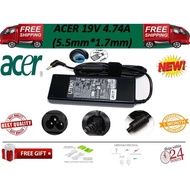 ACER 19V 4.74A (5.5mm*1.7mm) For TravelMate P453/P643/P653 Extensa 5220/5200/5230/5510/5630/6700 Lap