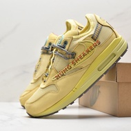 [Tặng vớ] - Giày Sneakers Nữ 𝗔𝗜𝗥 𝗠𝗔𝗫 𝟭 𝗧𝗥𝗔𝗩𝗜𝗦 𝗦𝗖𝗢𝗧𝗧 𝗖𝗔𝗖𝗧𝗨𝗦 𝗝𝗔𝗖𝗞 𝗦𝗔𝗧𝗨𝗥𝗡 𝗚𝗢𝗟𝗗