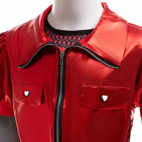 3,k;6\g/Girls Descendants 4 Cosplay Costume Movie The Rise of Red Accion Halloween Disguise Party Dr
