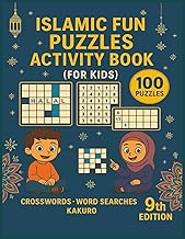 Islamic fun puzzles Activity book for kids: Seven Heavens & Seven Gates Islamic Puzzles for Kids 7–1