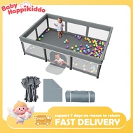 Playpen Stainless Steel Baby Toy Fence Breathable Mesh Foldable Safe Playground  Playpen Baby Foldab