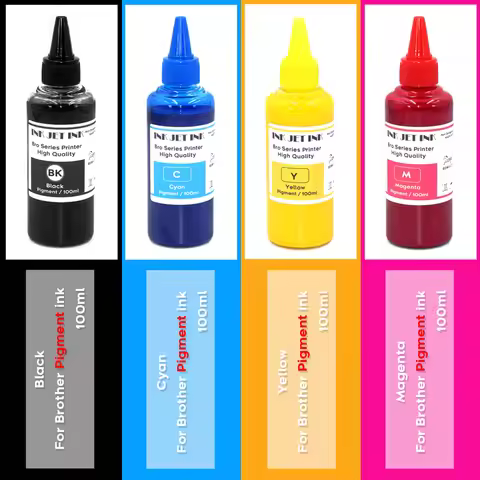 Refill Inkjet Pigment InK Use For Brother LC3337 LC3339 MFC-J1300 J5945DW J6945DW JJ6947DW DCP-J1100