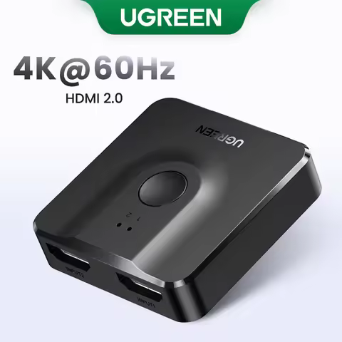 UGREEN HDMI Switch 4K for Xiaomi Mi Box Bi-directional HDMI -compatible Switcher for Xbox PS4 TV Box