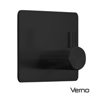 LOCAL789 Verno 304 Stainless Steel Hook Dw Model229122-BK Size 4.5x4.5x2.2.7CM Black 2 Pieces/Set Sh