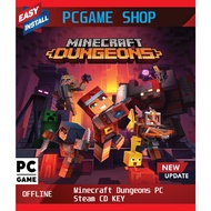 【Update 2026】Minecraft Dungeons PC Steam CD KEY | PC | Laptop | Rog Ally | PC Game | PC Offline