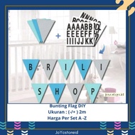 Diy Bunting Flag | Custom Flag Bunting | Hbd Banner