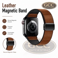 Vintage Leather Magnetic Strap Suit Ultra iWatch 38-40-41-S10 S11 42mm / 42-44-45-46mm