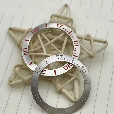 41mm×32mm Stainless Steel Bezel Insert Fits Samurai Series Water Ghost SRPF79K1 LX SNR025 Watch Case