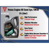 VENOS ENGINE OIL SEMI SYNTHETIC SAE 5W30 API SP/CK-4 (4 LITER)
