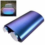 Stiker Skotlet Motor Warna Bunglon pelangi Hijau / Biru Aurora Untuk Body Motor dan Mobil