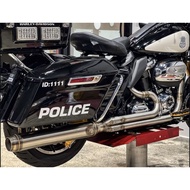 Custom Harley Davidson Original RC-POGUM Exhaust for Electra SG RG etc. full system pnp