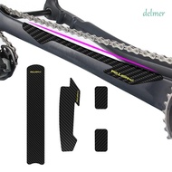 DELMER Bike Frame Protector Road Bike Accessories Protective Film Anti-scratch Waterproof MTB Bike Chain Protective Sticker