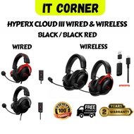HYPERX CLOUD III WIRED/WIRELESS - GAMING HEADSET
