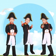 Kid Boy Napoleon Bonaparte Costume French Prince Halloween Outfit Suit