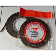 DOUBLE SIDED TAPE 10yard EVA BLACK FORM 24mm black form tape